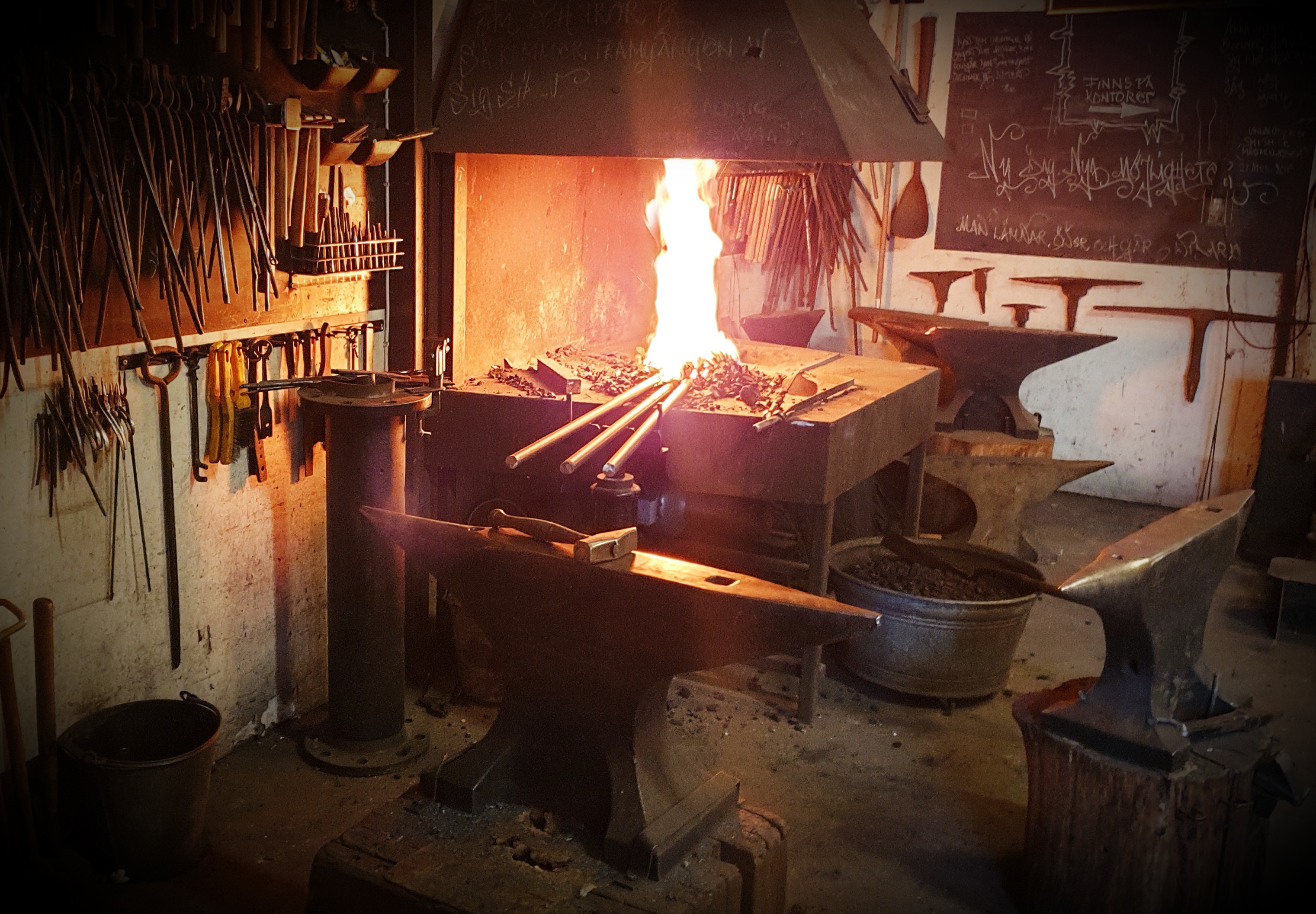 In the forge